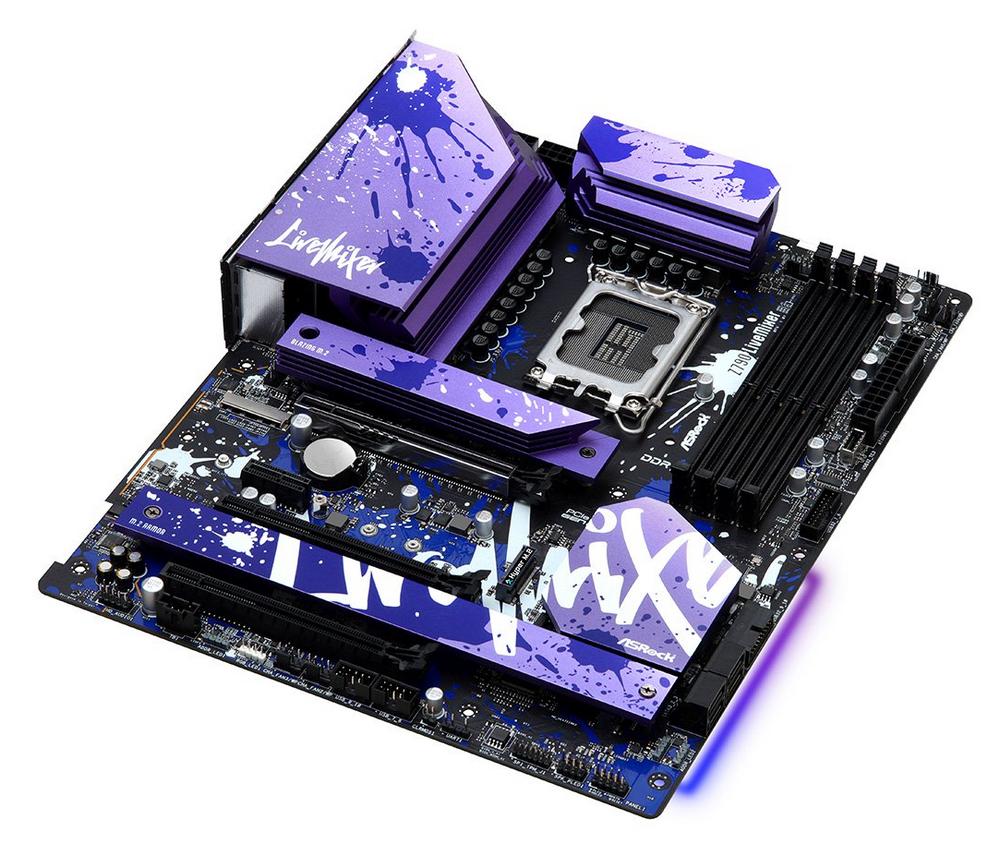 ASRock LiveMixer AMD B650 and Intel Z790 motherboards look