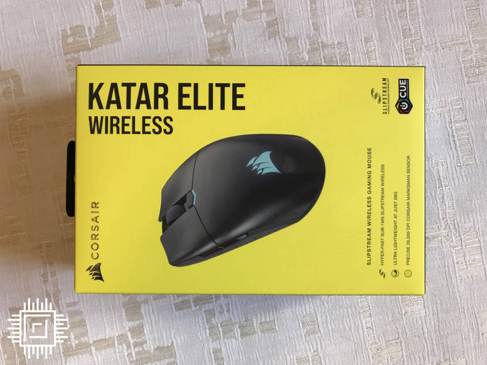 Corsair Katar Elite Wireless - Box Front