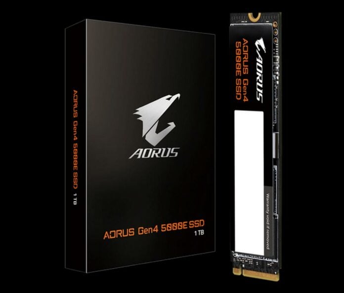 Gigabyte announces Aorus 5000e PCIe Gen 4 SSDs in 1TB and 500GB ...