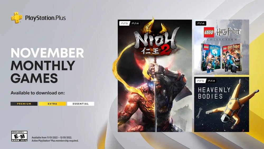 PlayStation Plus November games