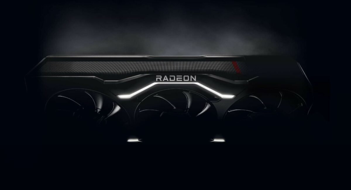 AMD's upcoming Radeon RX 7900 Series graphics card poses for camera ...