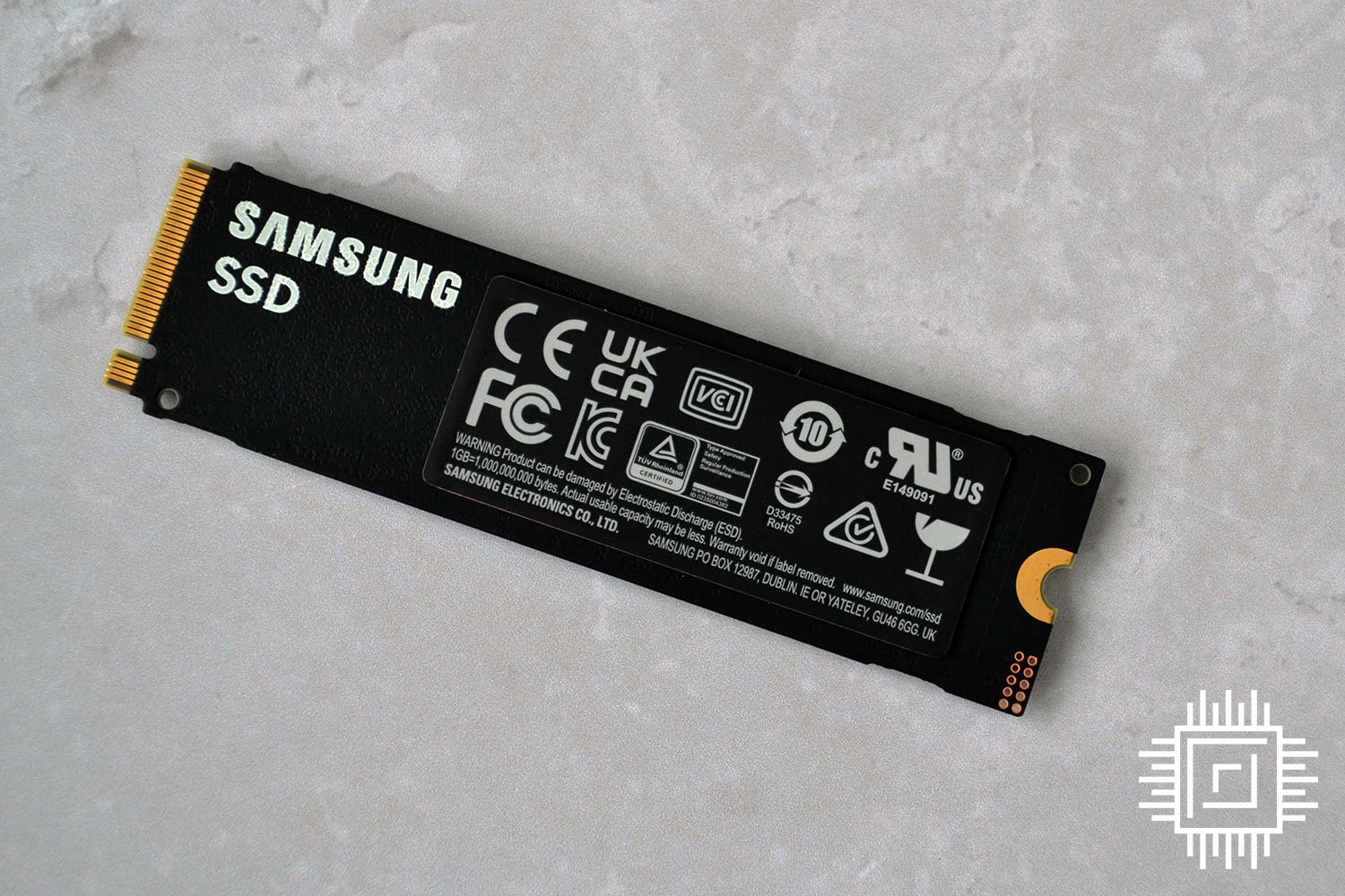 Samsung 990 Pro 2TB Back