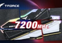TeamGroup T-Force Delta DDR5-7200