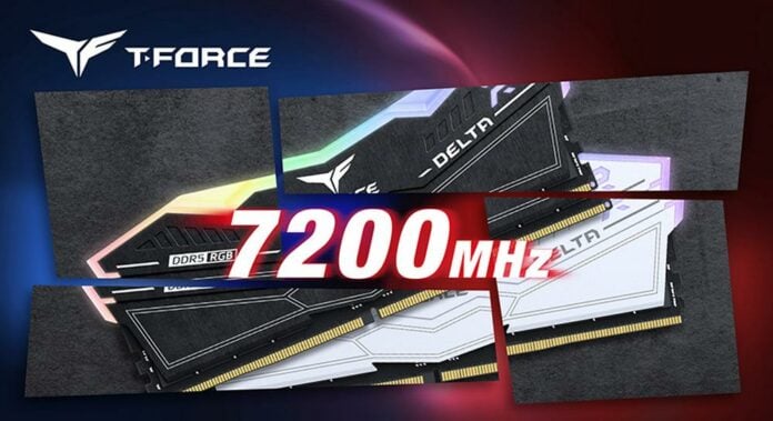 TeamGroup T-Force Delta DDR5-7200