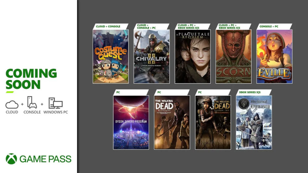 Xbox Game Pass - October