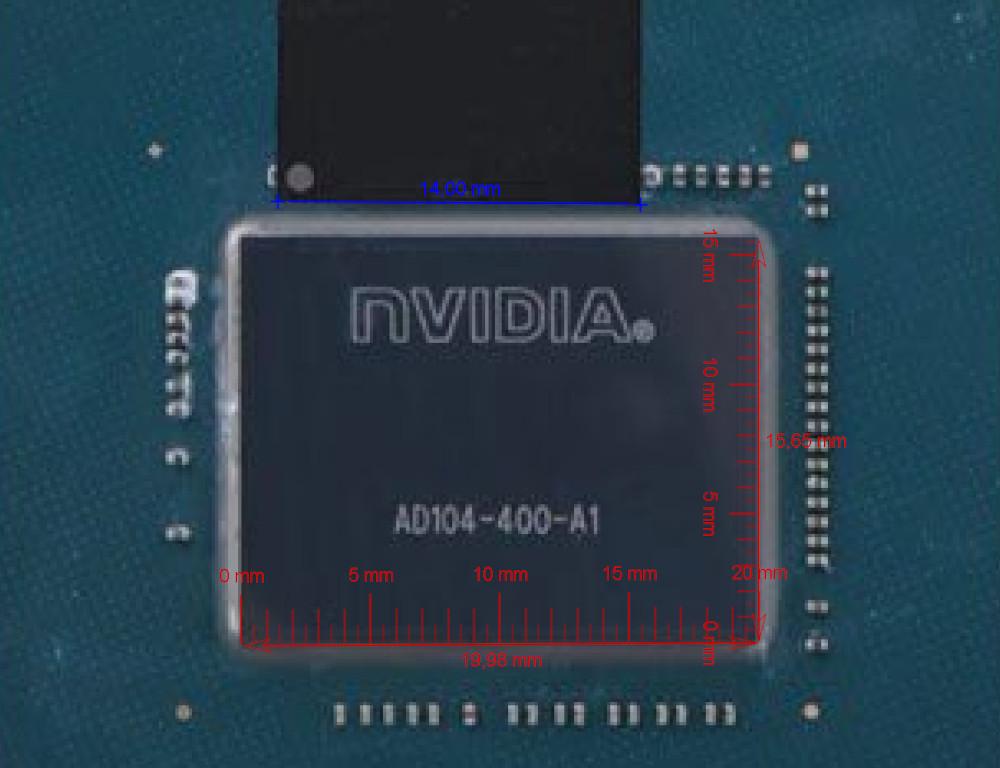 Nvidia AD104 GPU pictured - 4070 Ti | Club386