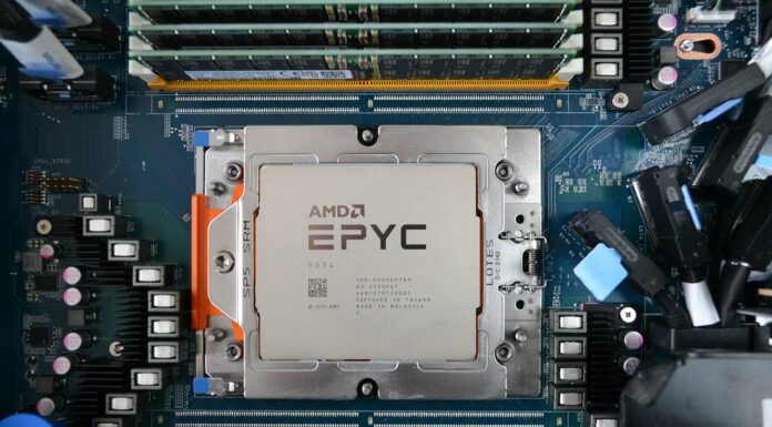 AMD Epyc 9654 Genoa processor