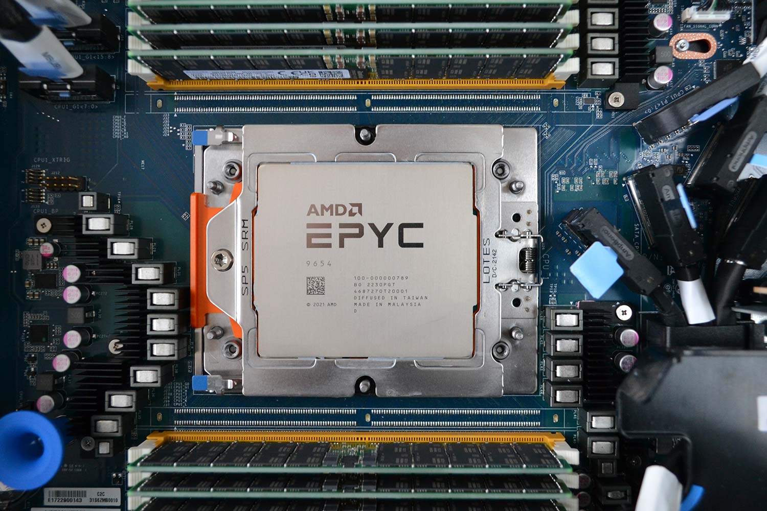 AMD Epyc 9654 Genoa processor