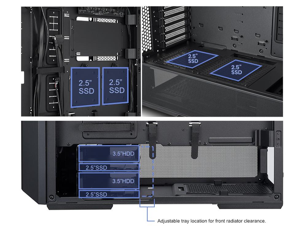 Lian Li Lancool 216 - Storage