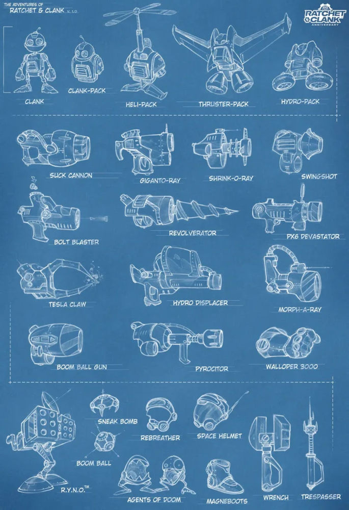 Ratchet and Clank - concept art 02