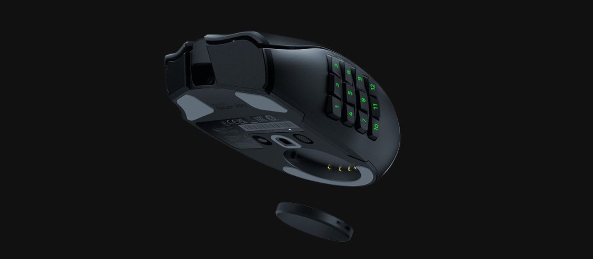 Razer Naga v2 wireless Puck compatibility