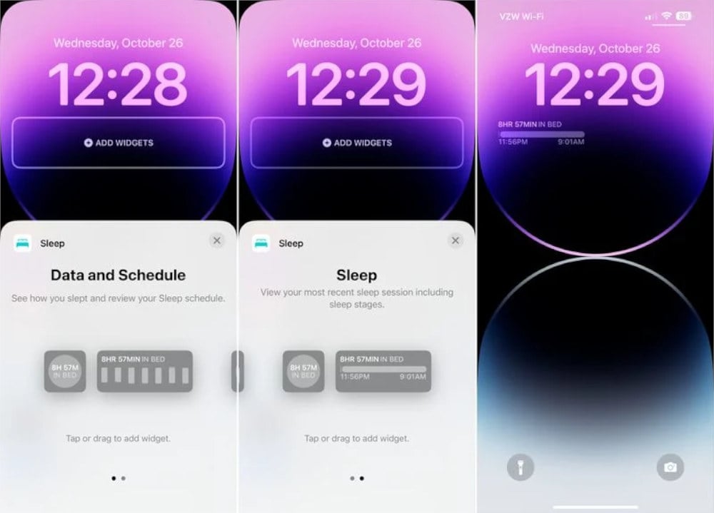 Sleep Widget