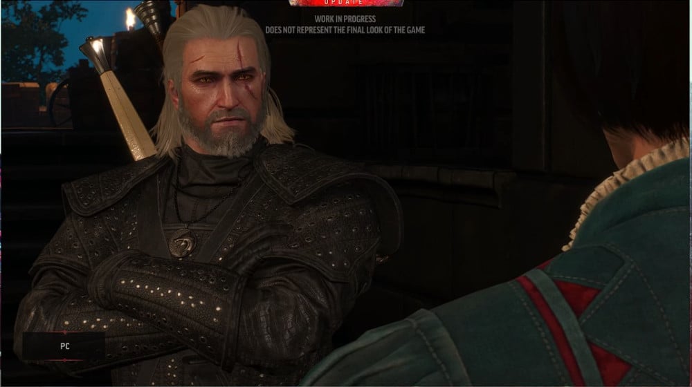 The Witcher 3 Update Netflix Armor