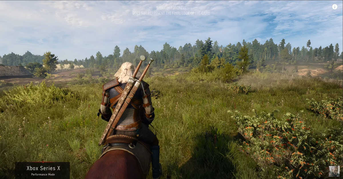 The Witcher 3 Update Performance Mode