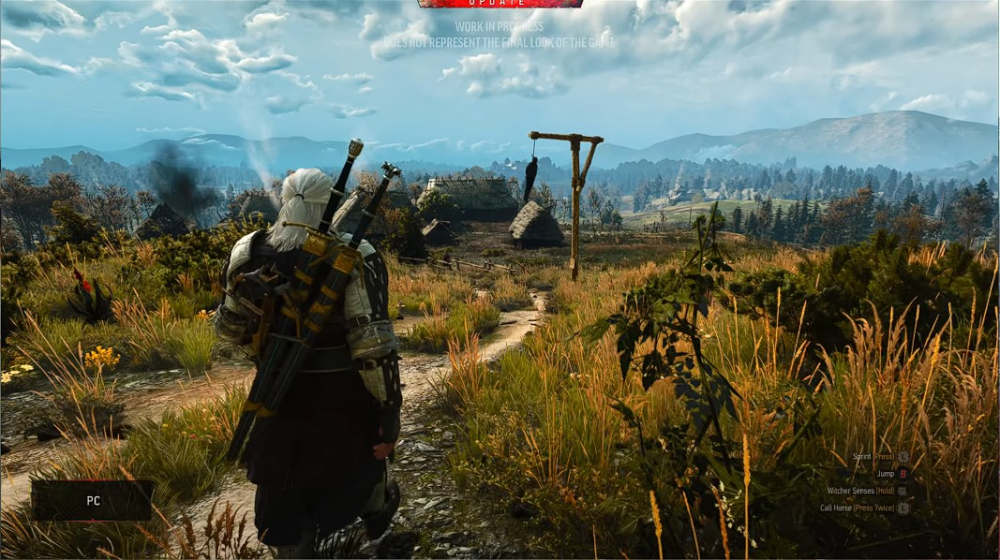 The Witcher 3 Update Raytracing
