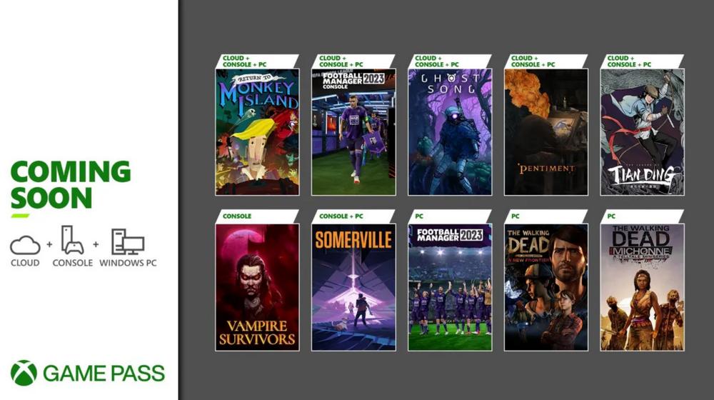 Xbox Game Pass Nov