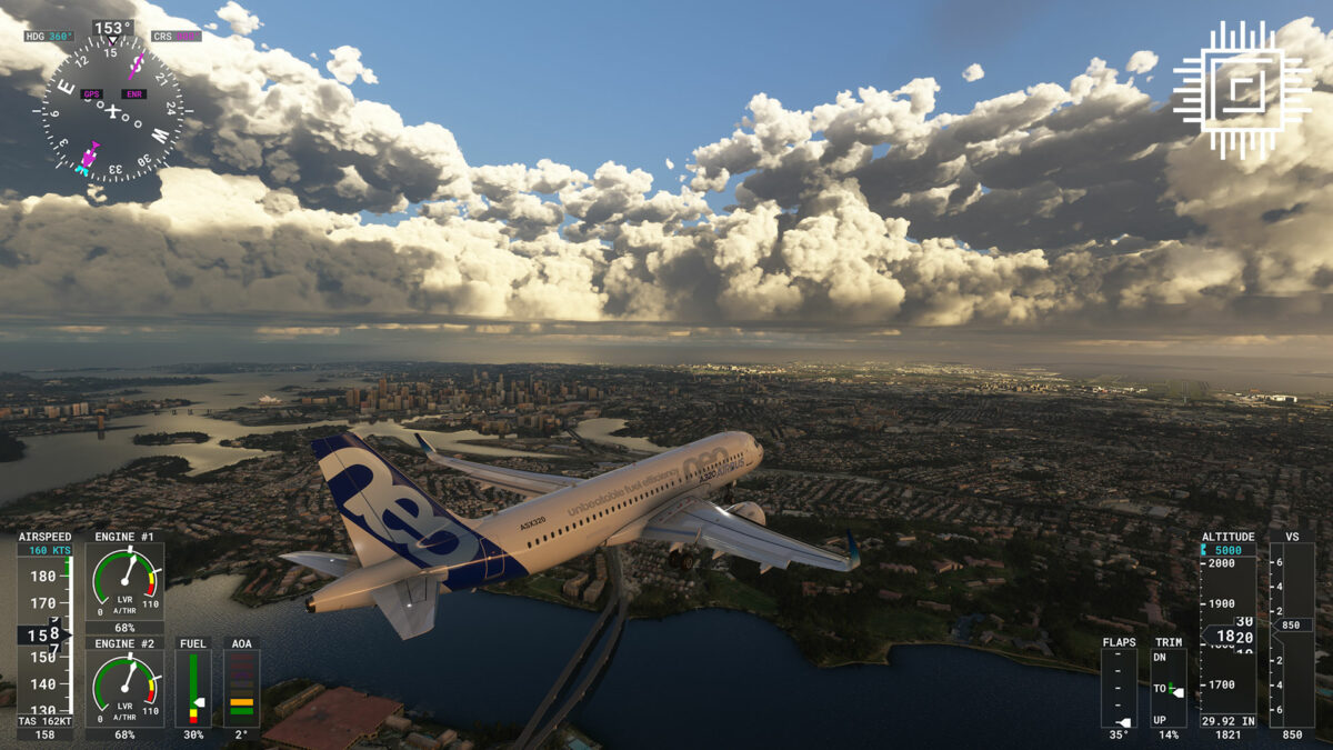 Microsoft Flight Simulator - DLSS off