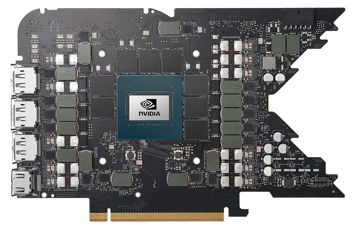 Nvidia GeForce RTX 4080 PCB