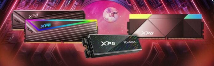 Adata DDR5 and PCIe 5.0 SSD