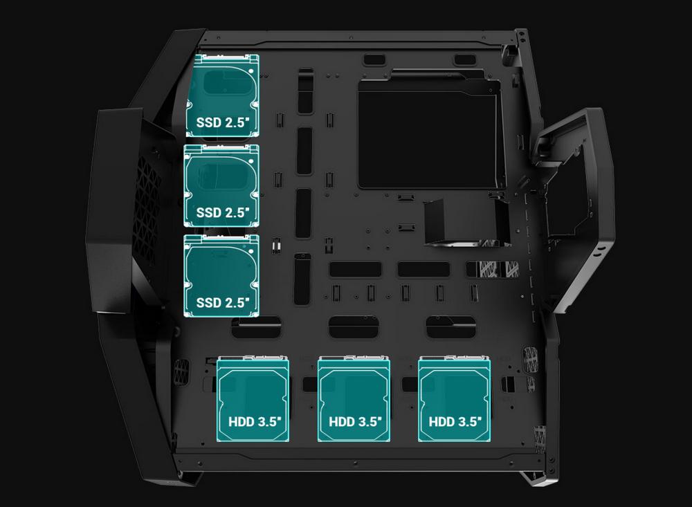 DeepCool Quadstellar Infinity - Drives