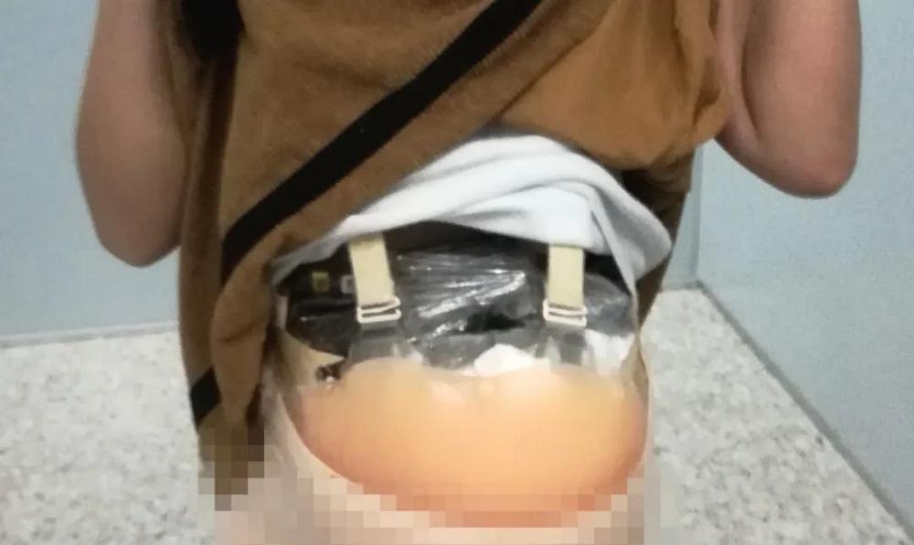 Fake pregnant belly