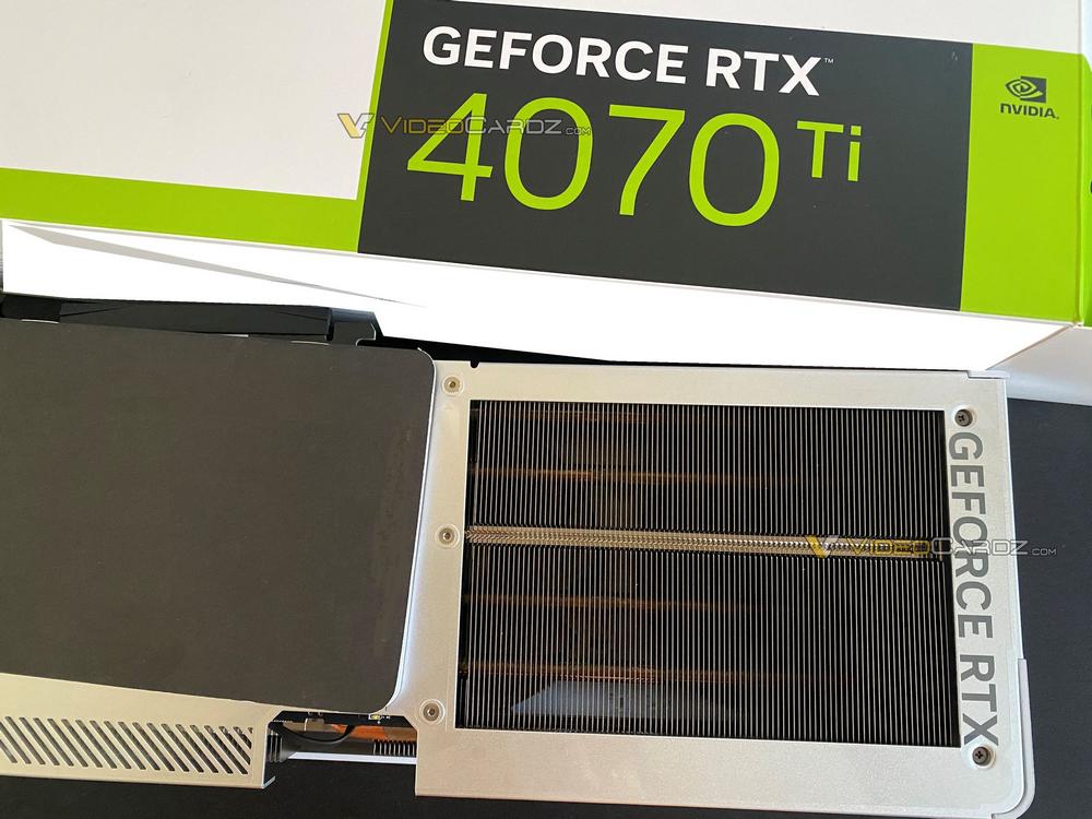 Gigabyte RTX 4070 Ti Aero OC pictures leaked - still massive and