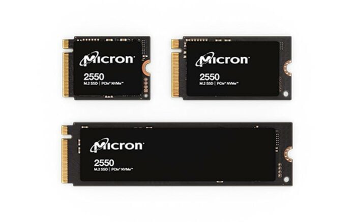 Micron 2550 NVMe SSD
