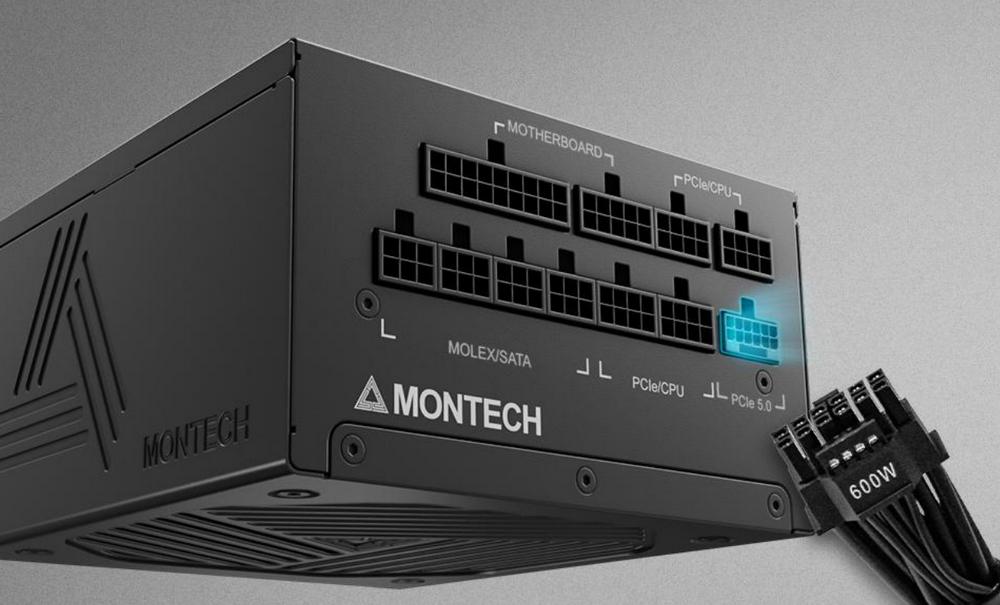 Montech Titan Gold Series ATX 3.0 - Connectors