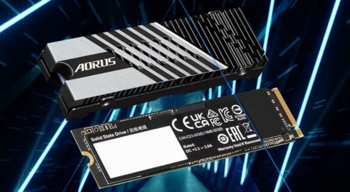 SSD Aorus pour PS5 1To ou 2 To