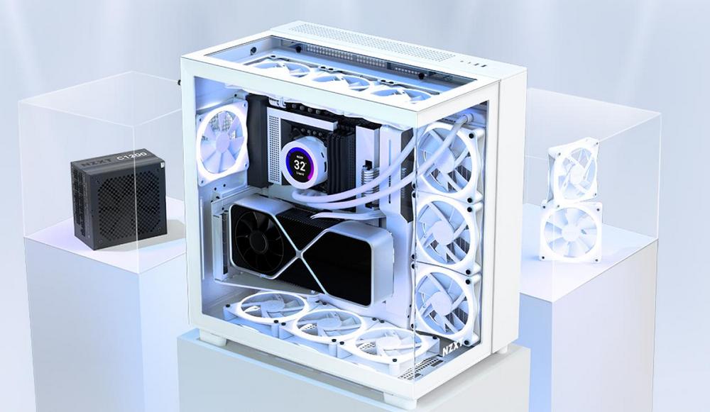 NZXT launches H9 Flow and H9 Elite mid-tower chassis supporting up to 10  fans