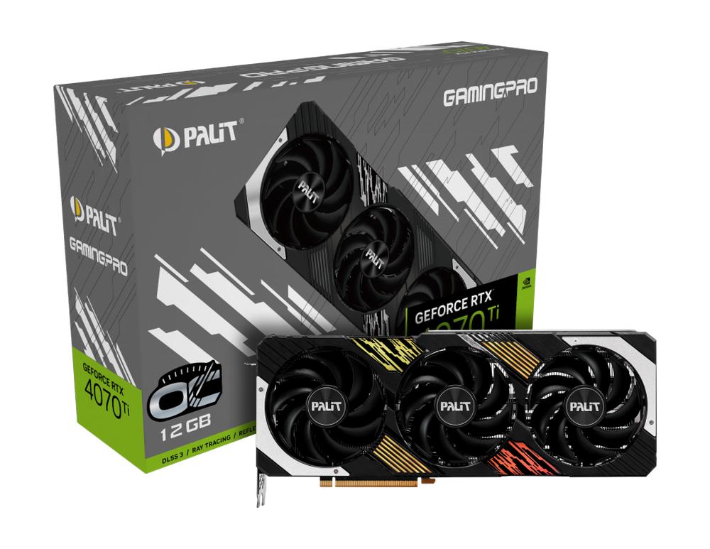 Palit RTX 4070 Ti GamingPro OC - Box