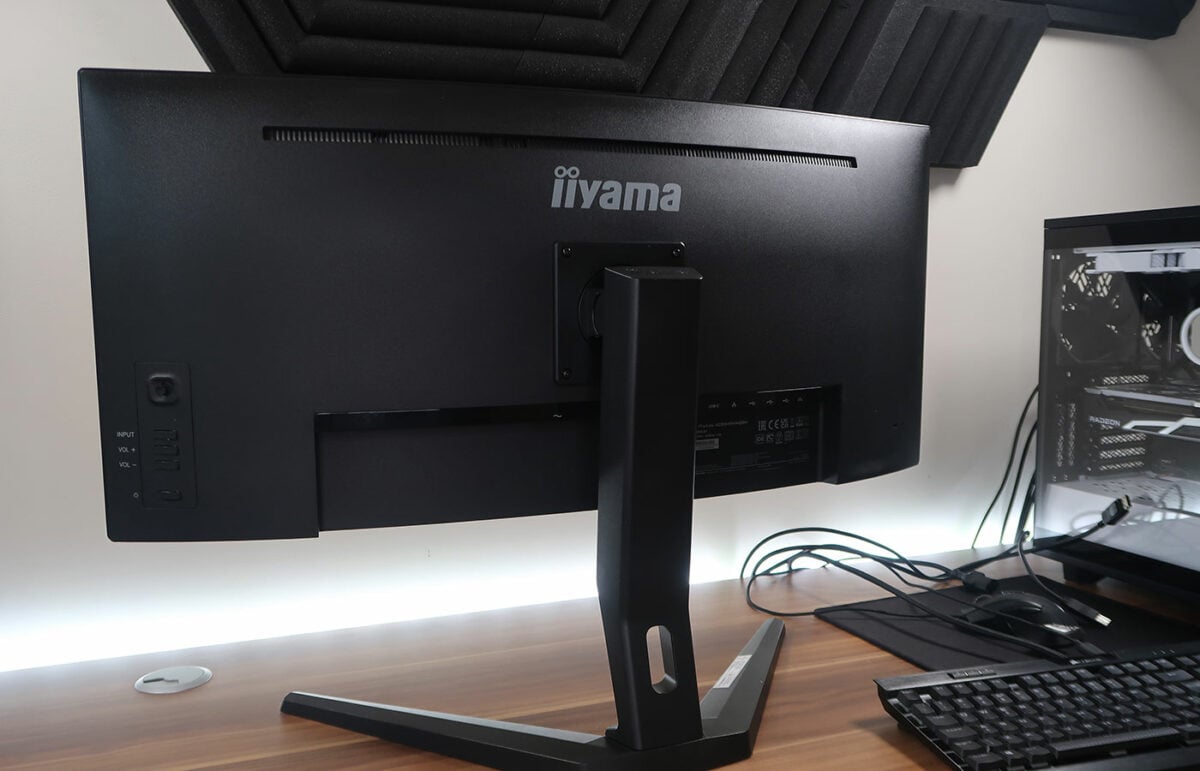 iiyama ProLite XCB3494WQSN rear