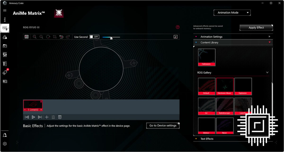 Asus ROG Ryuo III 360 ARGB - Armory Crate Animations
