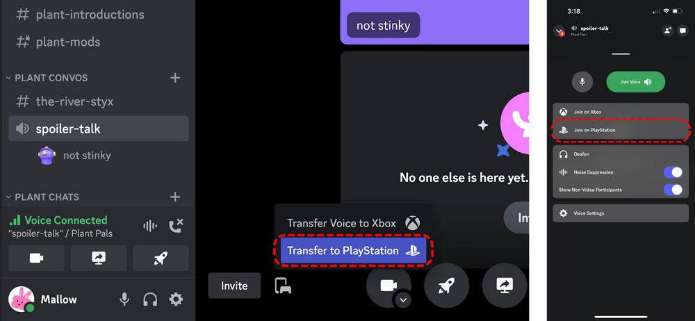 Discord Call Transfer