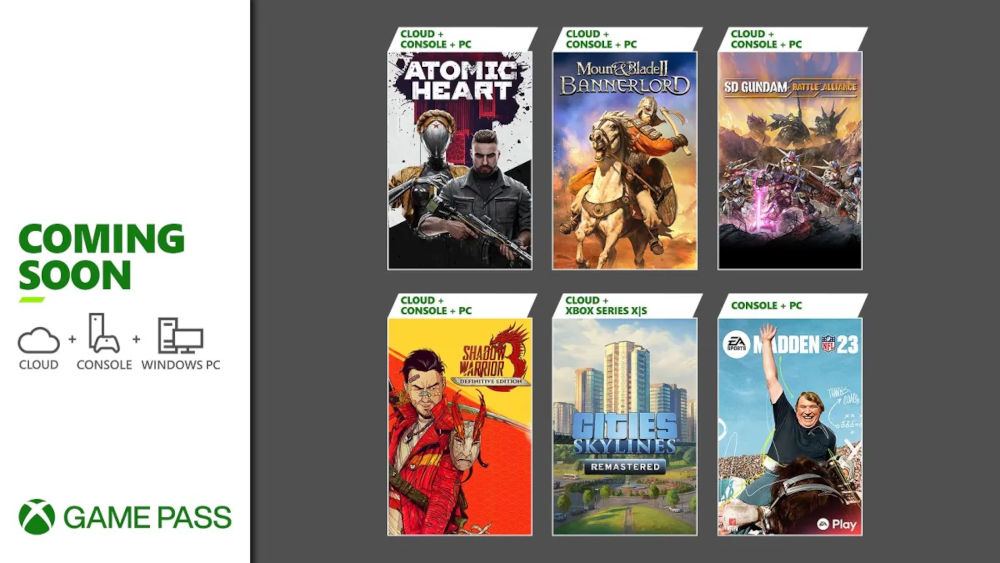 Xbox Game Pass February