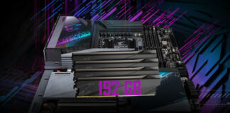 Z790 Aorus Master support 192GB memory