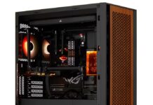 5000 Series Wooden PC Case Panel - Teak
