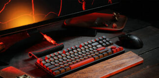 Drop + The Lord of the Rings Black Speech Keyboard
