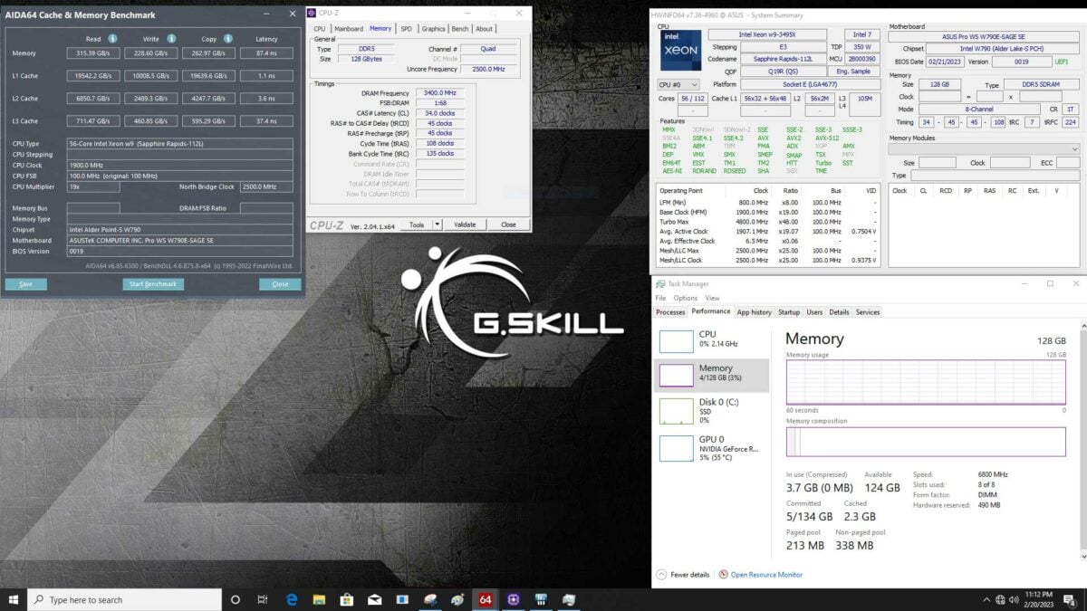 G.Skill Zeta R5 Overclocking