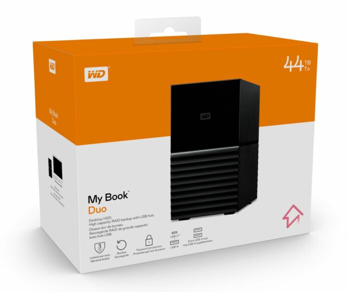 WD 44TB My Book Duo WD 44TB My Book Duo