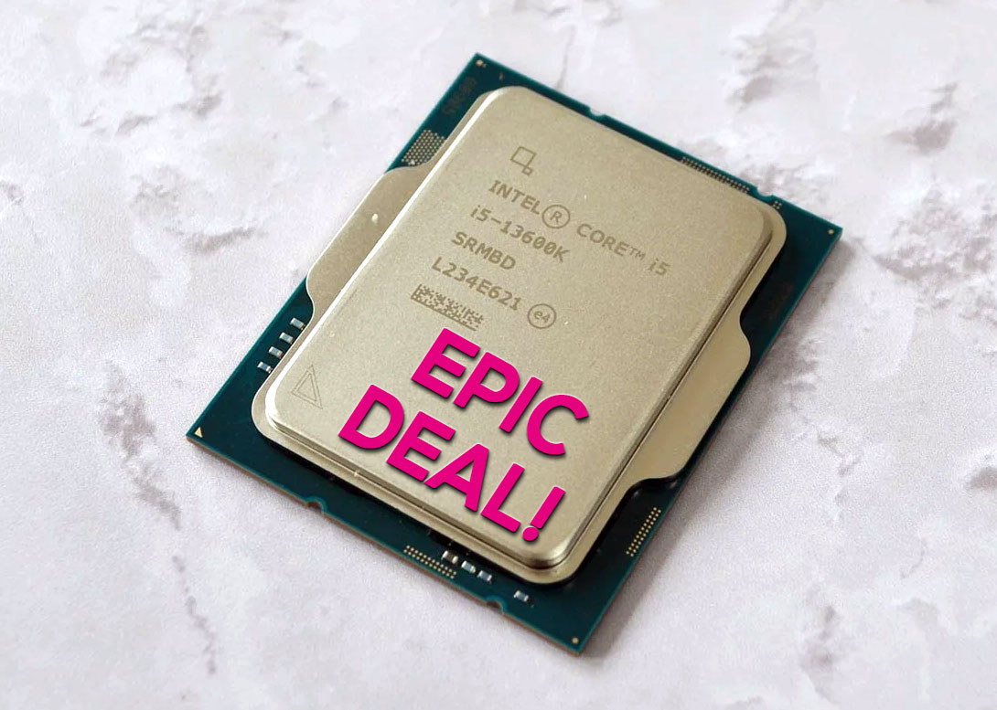 Deal of the day: Intel's excellent Core i5-13600K drops to lowest