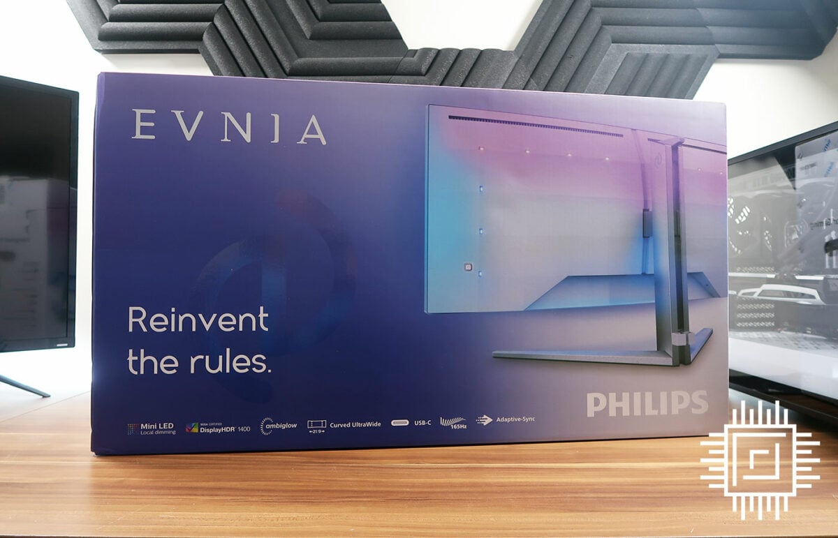 Philips Evnia 34M2C7600MV - Packaging