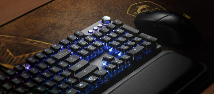 MSI GK71 Sonic Blue MSI GK71 Sonic Blue
