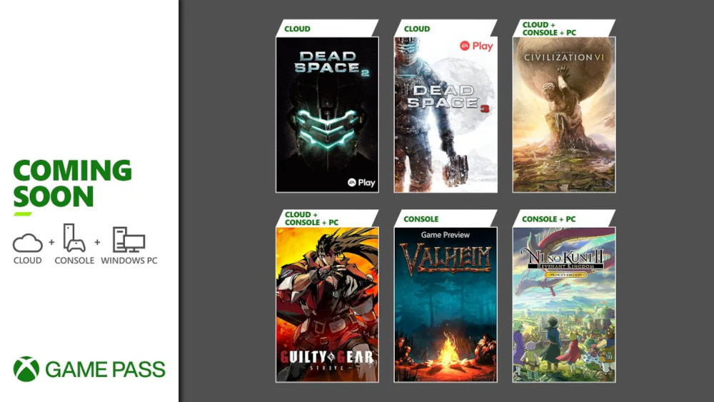 Xbox Game Pass March Games
