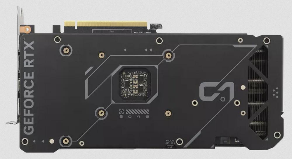 Asus GeForce RTX 4070 Dual - Black Back