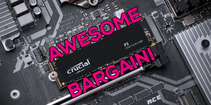 Crucial P3 - Awesome Bargain! Crucial P3 - Awesome Bargain!