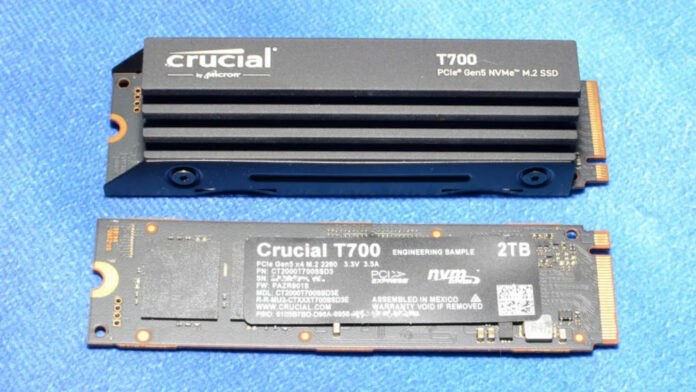 Crucial T700 PCIe 5 SSD Review - 12.4GB/s Throughput with over 1.6 Million  IOPS