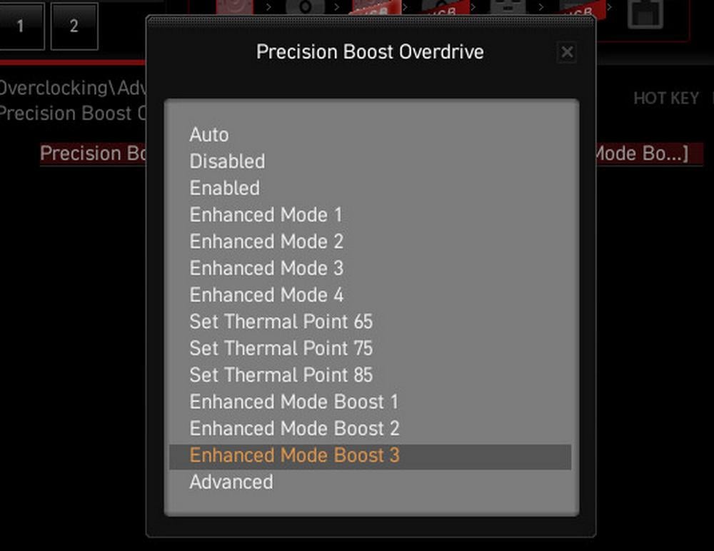 MSI Enhanced Mode Boost