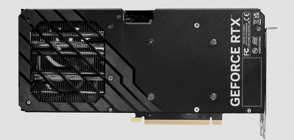 Palit GeForce RTX 4070 Dual - Back