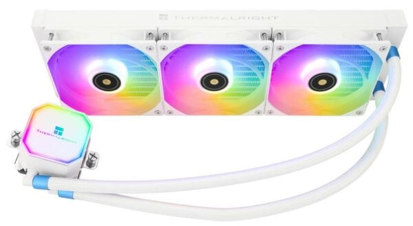 Thermalright Frozen Infinity 360 WHITE Refroidisseur liquide pour processeur, triple ventilateur PWM, 2000 tr/min, refroidisseur d'air de bureau, pour AM4/AM5 et Intel LGA115X/2011/1700/1851, Infinity